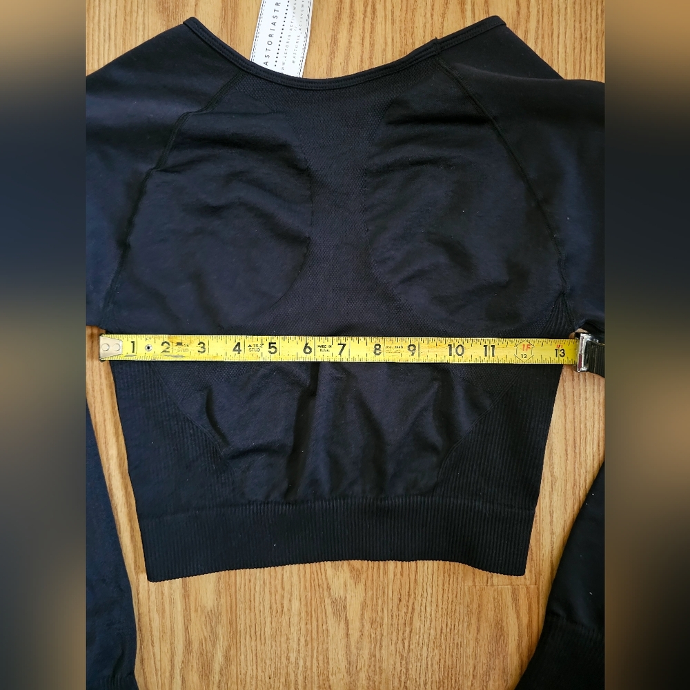 Astoria Activewear Black Workout Top | Women’s Athletic Tank Gym Fitness NWT - Picture 8 of 9